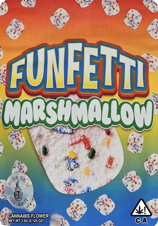 Marshmallow Weed Funfetti