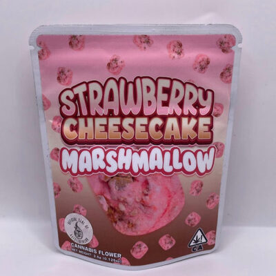 Marshmallow Weed Strawberry Cheesecake