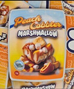 Marshmallow Weed Peach Cobbler