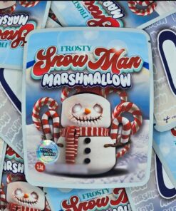 Marshmallow Weed Frosty Snowman